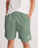 FLEE NORMALITY CITY JOGGER SHORTS - ARMY GREEN