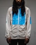FUCK NORMALITY WEATHER WALL JACKET - OFF WHITE